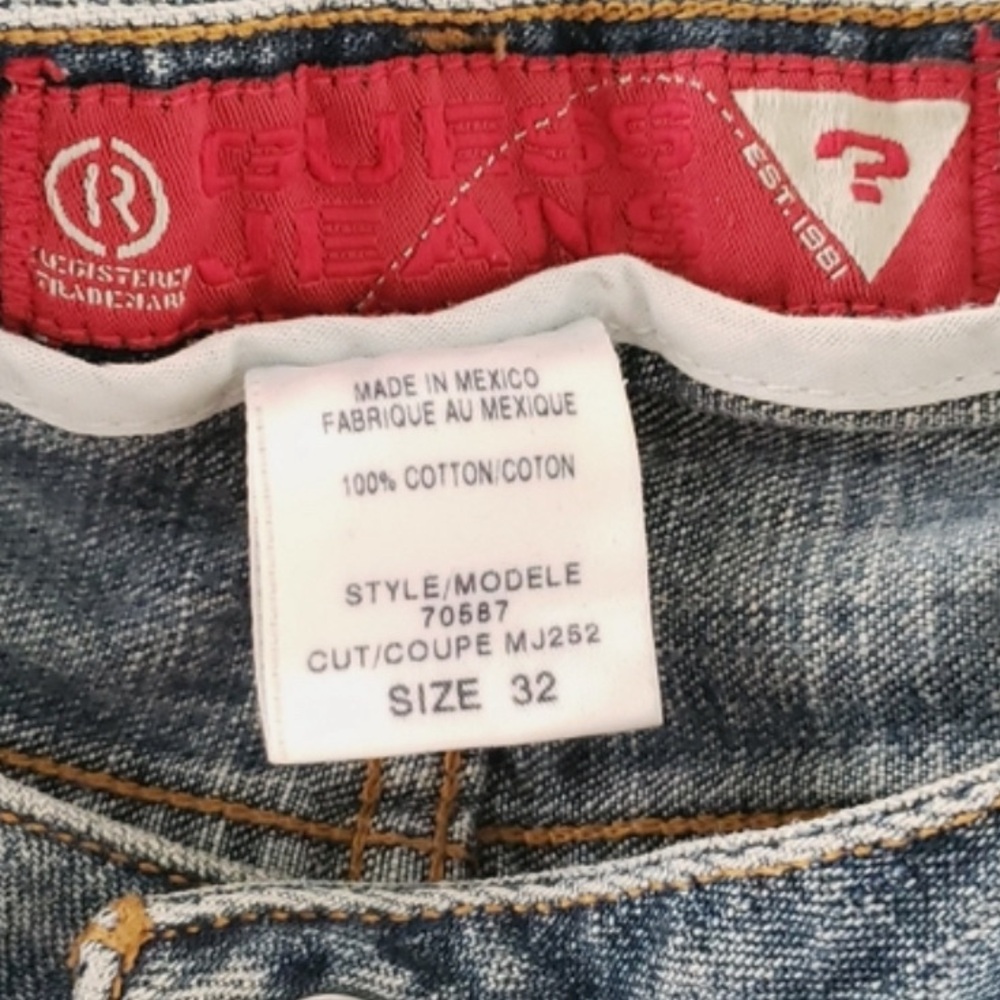 🔥 Guess Jeans 1981 Denim Mini Skirt | Size 32 | Vintage Y2K Vibe - Picture 9 of 10